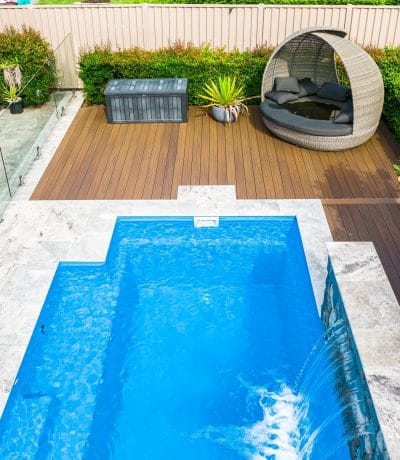 Nextgen decking was used to highlight this pool